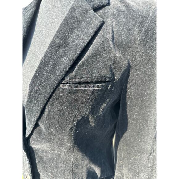 Astor One Women’s Vintage Velvet Blazer Fully Lined Classic Black | Size 8 - Picture 2 of 10